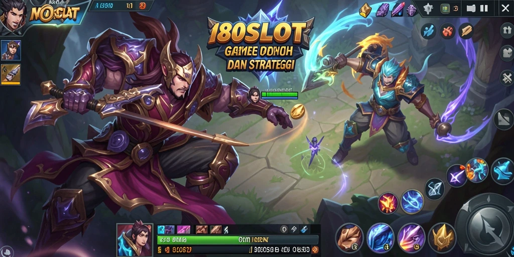 Gameplay MOBA yang seru dan menegangkan di 180SLOT.