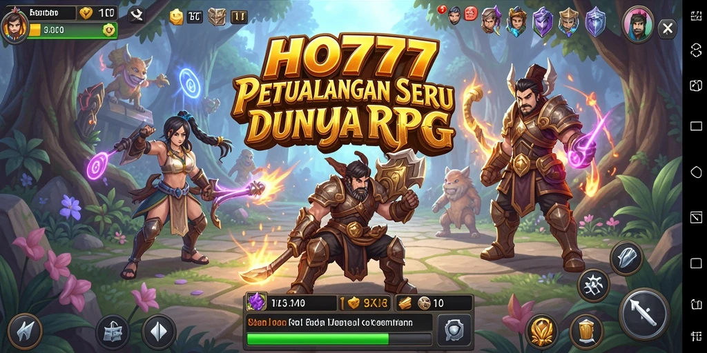 Screenshot gameplay HO777 menampilkan aksi seru dalam petualangan RPG.