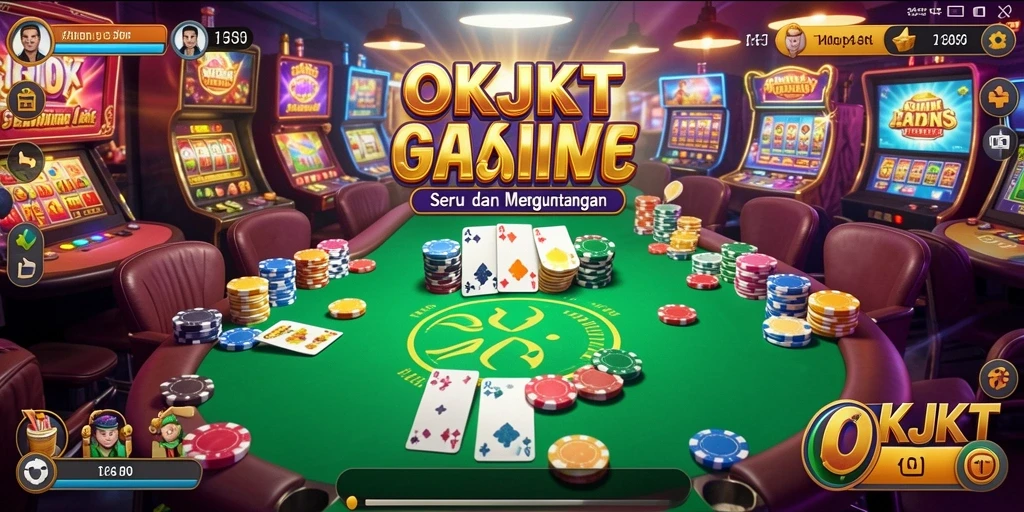 Screenshot dari gameplay seru dan menarik di OKJKT.