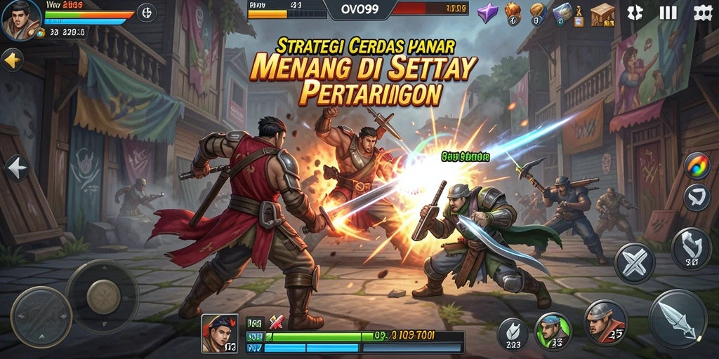 Tampilan menarik OVO99 dengan gameplay yang menantang strategi.