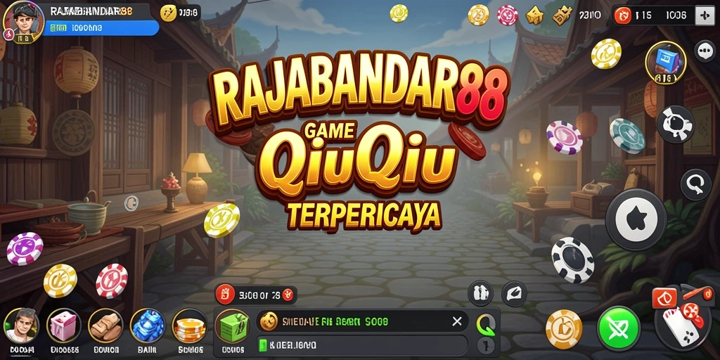 Tampilan gameplay QiuQiu yang menarik di RAJABANDAR88.