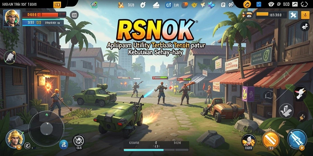 Tampilan antarmuka RSNOK yang menarik dan fungsional.