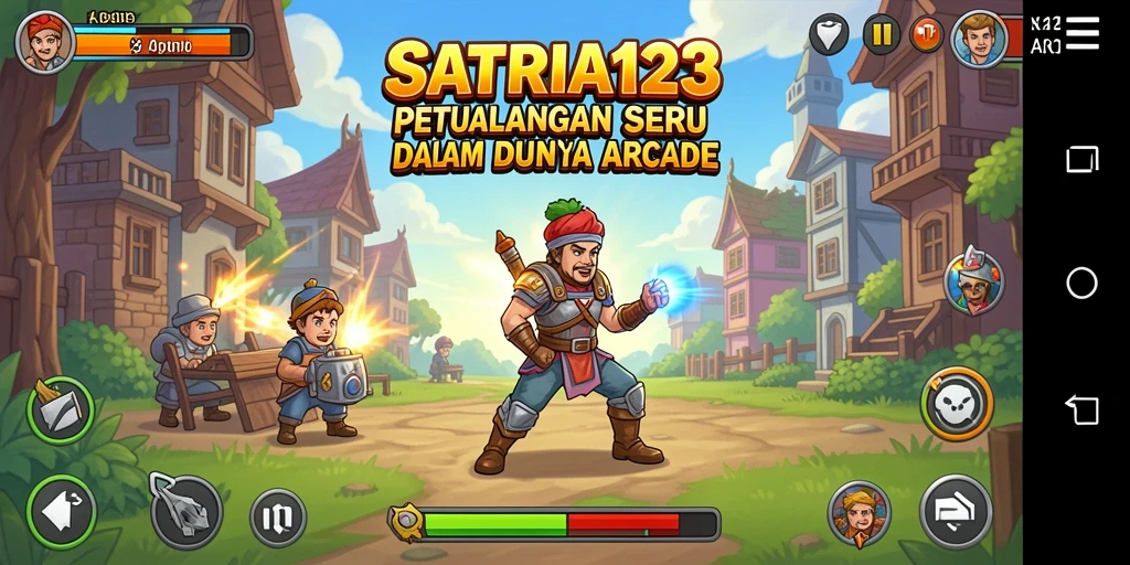 Tampilan gameplay <strong>SATRIA123</strong> yang menarik dan penuh aksi.