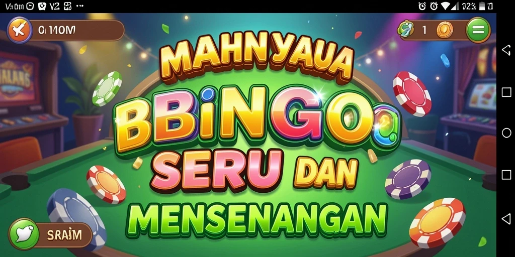 Tampilan gameplay seru Bingo V21 yang mengasyikkan.
