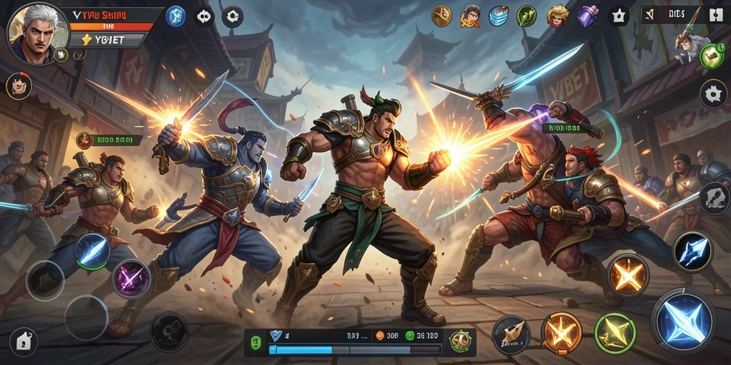 Tampilan gameplay YYBET yang seru dan menegangkan.